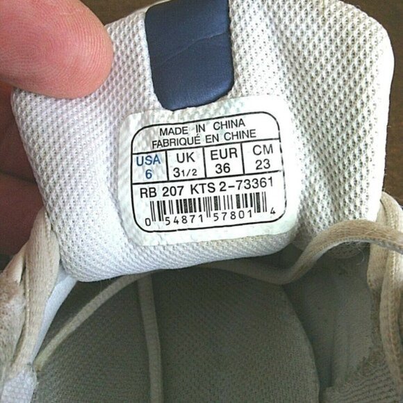 Reebok Classic Woman's Size 6 White Athletic Running Shoes Sneakers Low Top Walk - Picture 15 of 16